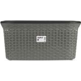 Kipit Wasmand - 36 L - Grijs - Hoge Kwaliteit - Wassorteerder - 36 x 25.5 x 53 CM