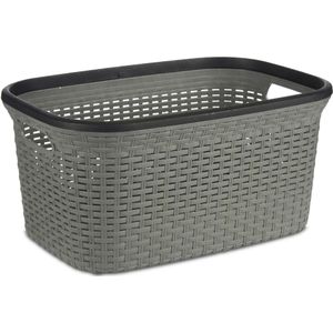 Kipit Wasmand - 36 L - Grijs - Hoge Kwaliteit - Wassorteerder - 36 x 25.5 x 53 CM