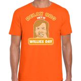 Bellatio Decorations Koningsdag t-shirt - relax het is Willies day