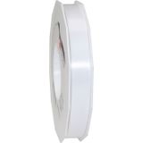 3x XL Hobby/decoratie witte kunststof sierlinten 1,5 cm/15 mm x 91 meter- Luxe kwaliteit - Cadeaulint kunststof lint/ribbon