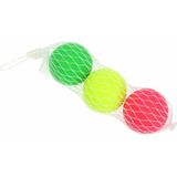 9x Gekleurde beachball strand balletjes set buitenspeelgoed - Strand tennis ballen - Kinderspeelgoed - Strand speelgoed