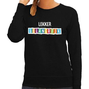 Mafkees cadeau sweater zwart dames - Fun tekst /  Verjaardag cadeau / kado trui