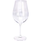 6x Rode wijnglazen 69 cl/690 ml van kristalglas - Kristalglazen - Wijnglas - Wijnen - Cadeau voor de wijnliefhebber