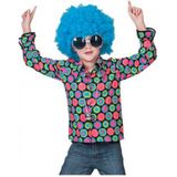 Jaren 70 disco overhemd voor kids
