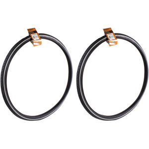 Benson Buitenband fiets - 2x - rubber - 28 inch x 1 5/8 x 1 3/8