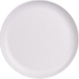 Excellent Houseware ontbijtbord - kunststof/melamine - wit - 21 cm