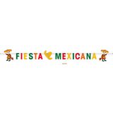 Letterslinger Mexico/Mexicaans feest thema 260 x 15 cm - Versieringen