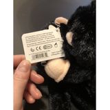 Wild Republic Pluche hangende knuffel aap met baby - zwart - 43 cm - Apen