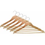 Benson Kledinghangers/klerenhangers - 15x - hout - 45 x 24 cm