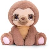 Keel Toys - Pluche knuffel dieren set 2x Lazy Luiaards 16 en 25 cm