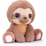 Keel Toys - Pluche knuffel dieren set 2x Lazy Luiaards 16 en 25 cm