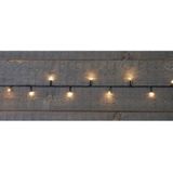 Set van 2x stuks kerstverlichting warm wit binnen/buiten 180 lampjes 18 meter/1800 cm -boomverlichting - Kerstlampjes/kerstlichtjes