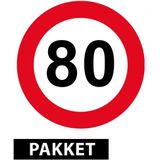 80 jaar versiering pakket