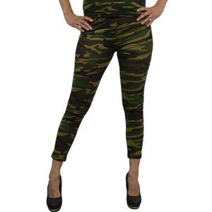 Camouflage legging voor dames