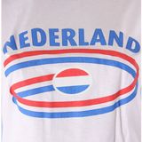 Wit dames t-shirt Nederland