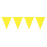 Pakket 3x vlaggenlijn XL geel incl gratis ballonnen
