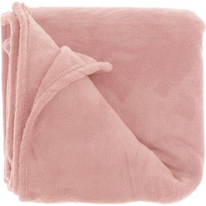 Unique Living - Plaid Bailey ECO 130x180cm Old Pink