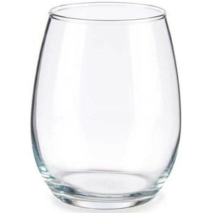 Pasabahce Drinkglazen/waterglazen Tumblers - luxe glas - set 6x stuks - 350 ml