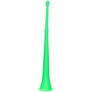Groene vuvuzela grote blaastoeter 48 cm - feesttoeter voor supporters