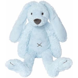 Happy Horse blauw pluche konijn knuffel Richie - Dieren speelgoed konijnen knuffels