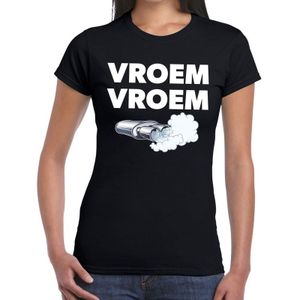 Vroem vroem t-shirt - zwart Achterhoek festival shirt voor dames