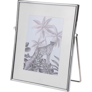 Fotolijst - metaal-  zilver - geschikt voor een foto van 20 x 25 cm