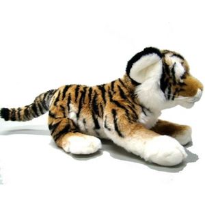 Pluche tijger welp knuffel 30 cm