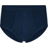 Beeren heren slip katoen marine blauw klassiek 4-pack Maat M - Ondergoed voor heren