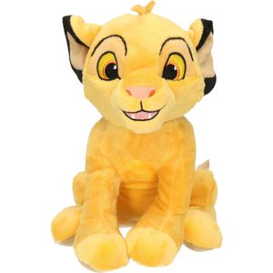 Pluche Disney Simba Leeuw Knuffel 20 cm Speelgoed - Leeuwenkoning - Leeuwen Cartoon Knuffels