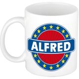 Alfred naam koffie mok / beker 300 ml  - namen mokken