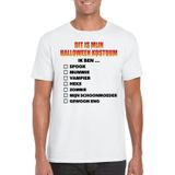 Dit is mijn Halloween kostuum heren t-shirt - Funny heren Halloween verkleedkleding