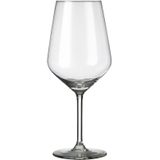 18x Luxe wijnglazen voor witte wijn 530 ml Carre - 53 cl - Witte wijn glazen - Wijn drinken - Wijnglazen van glas