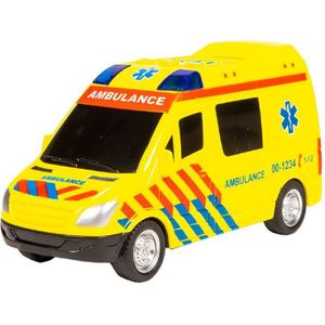 City 112 Rescue Racers Ambulance met Licht en Geluid