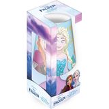 Disney Frozen Tafellamp/Bureaulamp/Nachtlamp Voor Kinderen - Lila - Kunststof - 18 X 9 cm