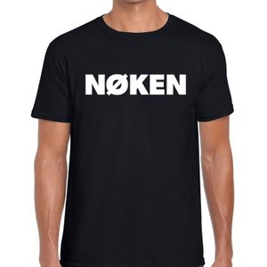 Noken t-shirt - zwart Achterhoek festival shirt voor heren