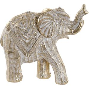 Decoratieve figuren DKD Home Decor Olifant Hars (17 x 7.5 x 15 cm)