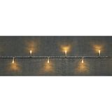 Set van 3x stuks kerstverlichting warm wit 80 lampjes 800 cm lichtsnoer met timer - Boomverlichting/kerstverlichting/feestverlichting