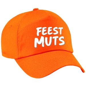 Feestmuts fun pet oranje voor dames en heren - feestmuts baseball cap -  EK WK / Koninsdag