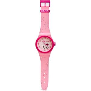 Hello Kitty Wandklok - horloge vorm - 95 cm - voor kinderen