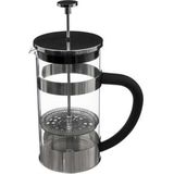 5Five Cafetiere French Press koffiezetter - koffiemaker pers - 1000 ml - glas/rvs - Koffiezetapparaat voor verse koffie - 17 x 10 x 21 cm