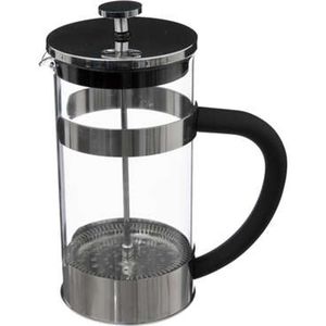 5Five Cafetiere French Press koffiezetter - koffiemaker pers - 1000 ml - glas/rvs - Koffiezetapparaat voor verse koffie - 17 x 10 x 21 cm