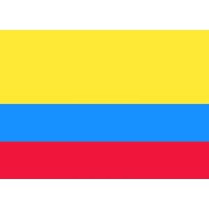 Vlag Colombia stickers