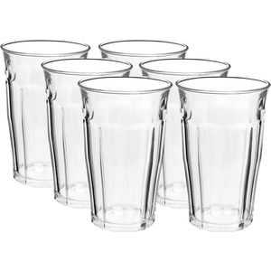 18x Longdrinkglazen 360 ml - 36 cl - Longdrink glazen - Water/sap/koffie/thee glazen - Longdrink glazen van glas