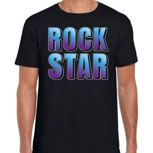 Rockstar cadeau t-shirt zwart heren - Fun tekst /  Verjaardag cadeau / kado t-shirt