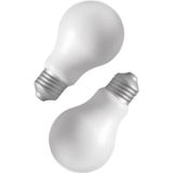 4x stuks stressballen lampbolletje gloeilamp 10 cm