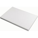 8x Piepschuim knutsel platen van 20 x 30 x 2 cm - hobby figuren artikelen