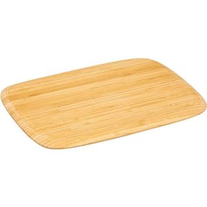 Snijplank rechthoek 40 x 30 cm van bamboe hout - Serveerplank - Broodplank