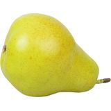 Esschert Design kunstfruit decofruit - 5x - peer/peren - ongeveer 11 cm - groen