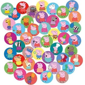 Peppa Pig papier confetti 30 gram -Thema feest papier confetti voor kinderfeestje/verjaardag