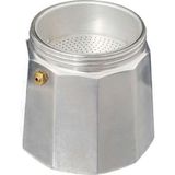 5Five Percolator Italiaans koffiezetapparaat - Aluminium - zilver - 450 ml - Koffiezetter